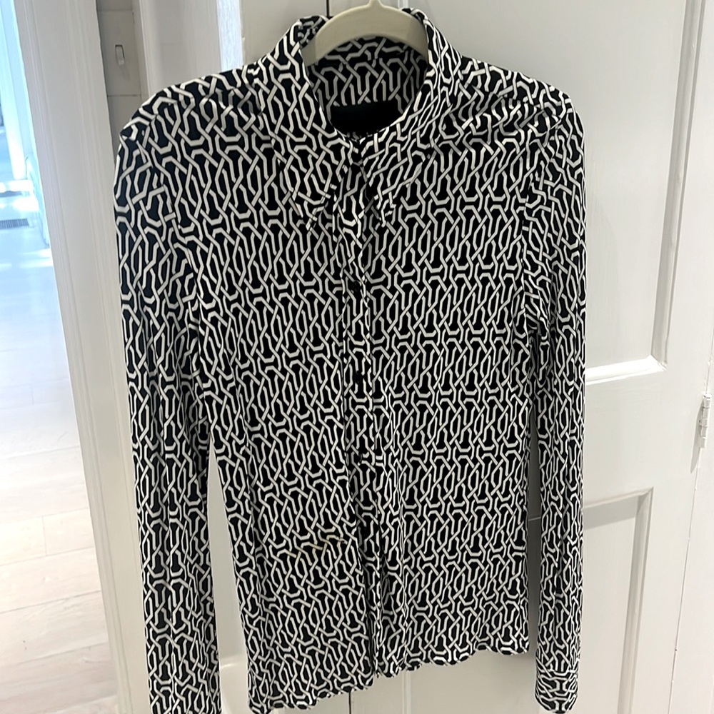 Nili Lotan silk blouse